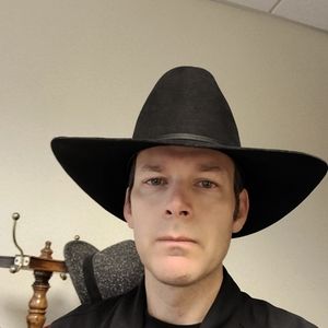 Stetson 5x beaver cowboy fedora hat black